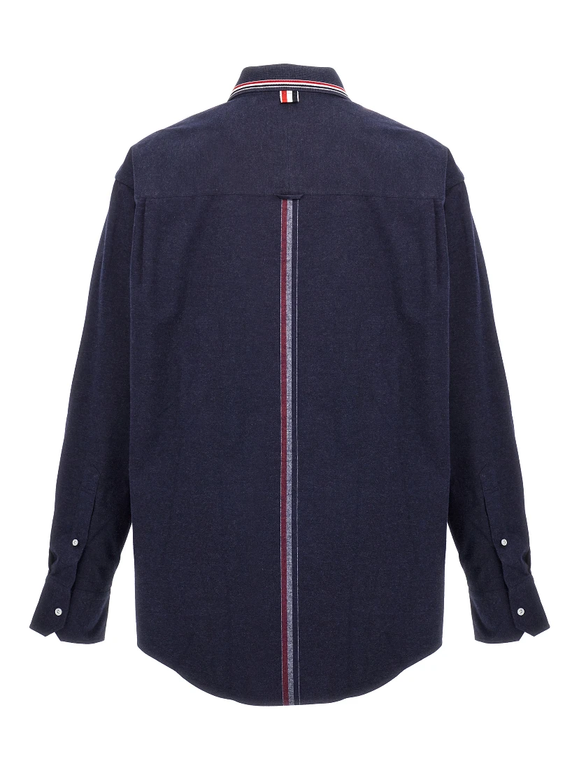 Blue Cotton Blouse