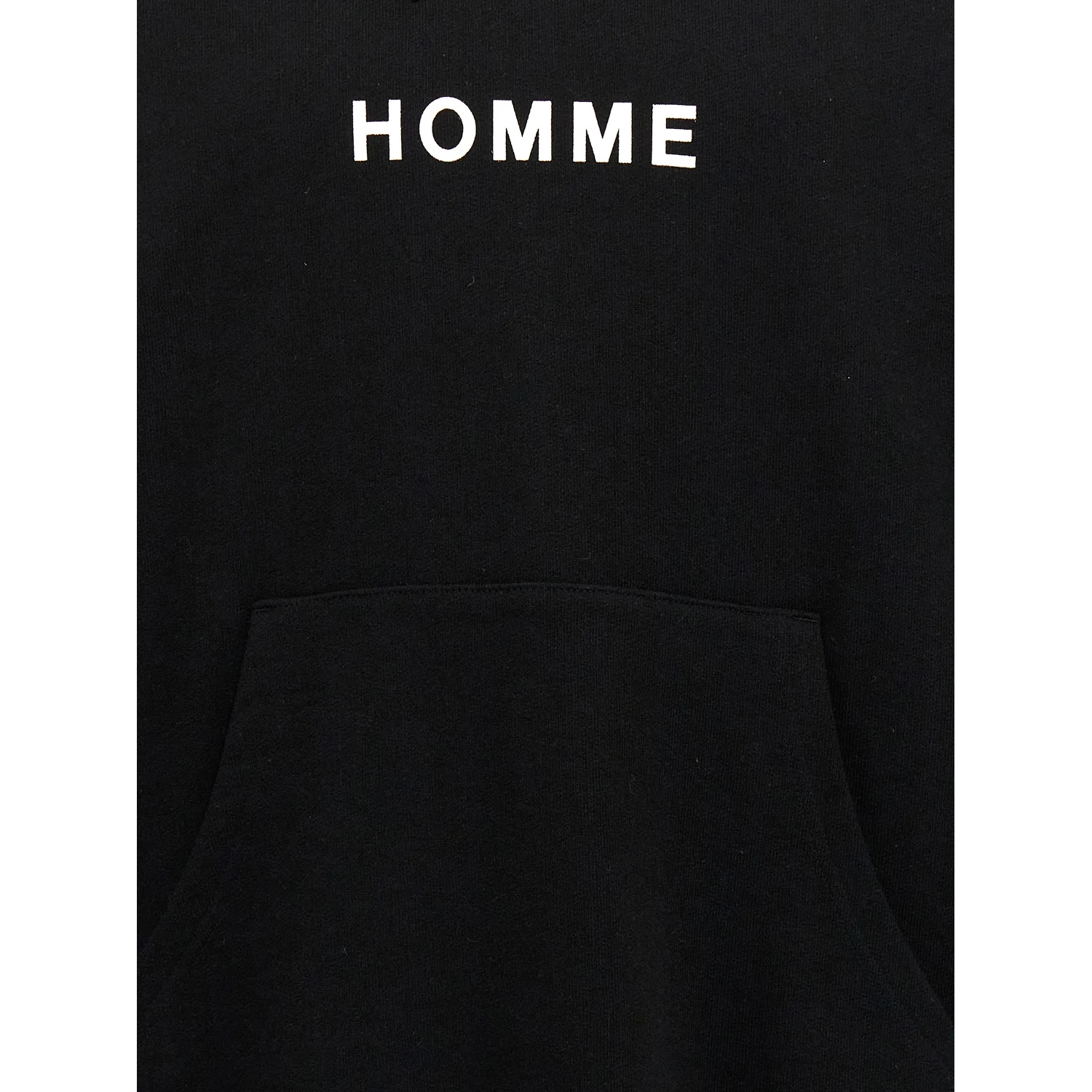 Black Cotton Sweatshirt