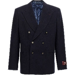 Blue Cashmere Blazer