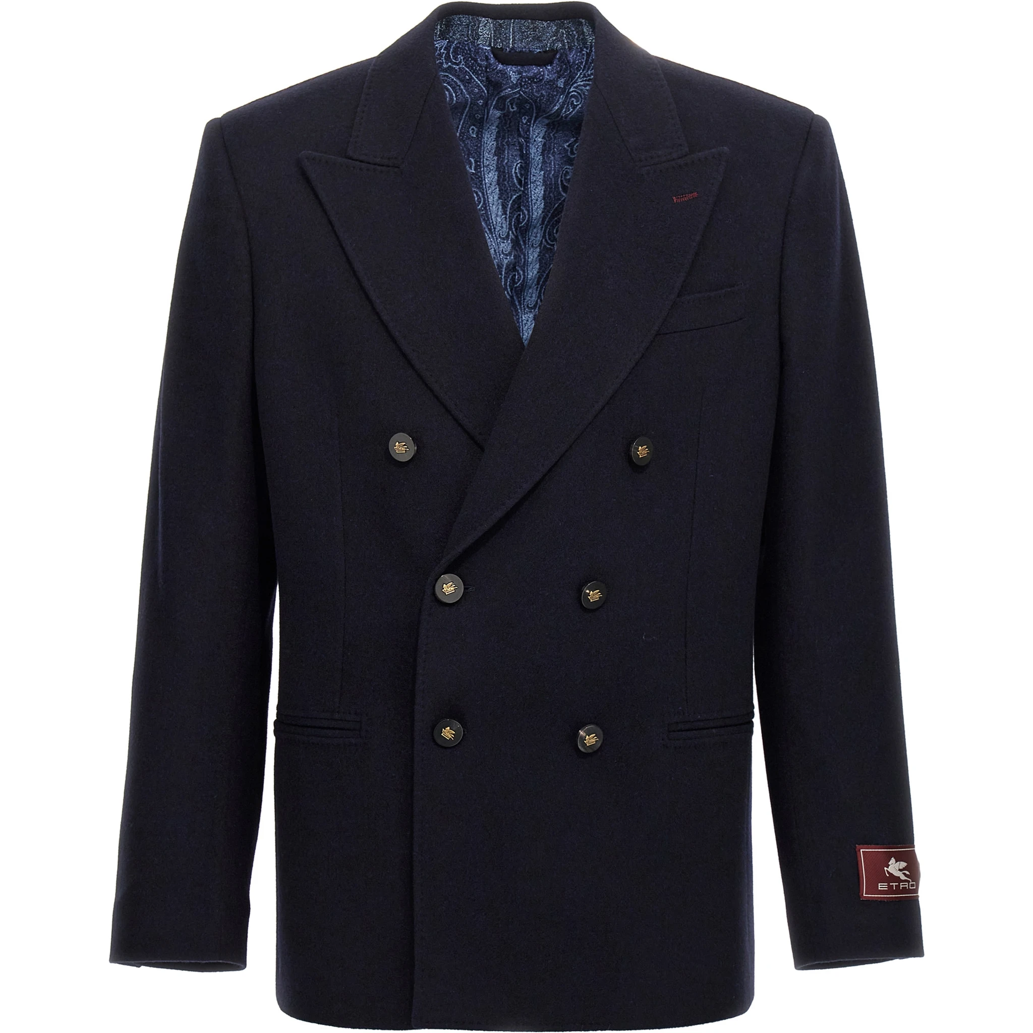 Blue Cashmere Blazer