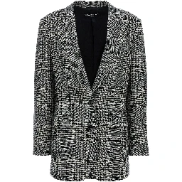 Bicolor Wool Blazer