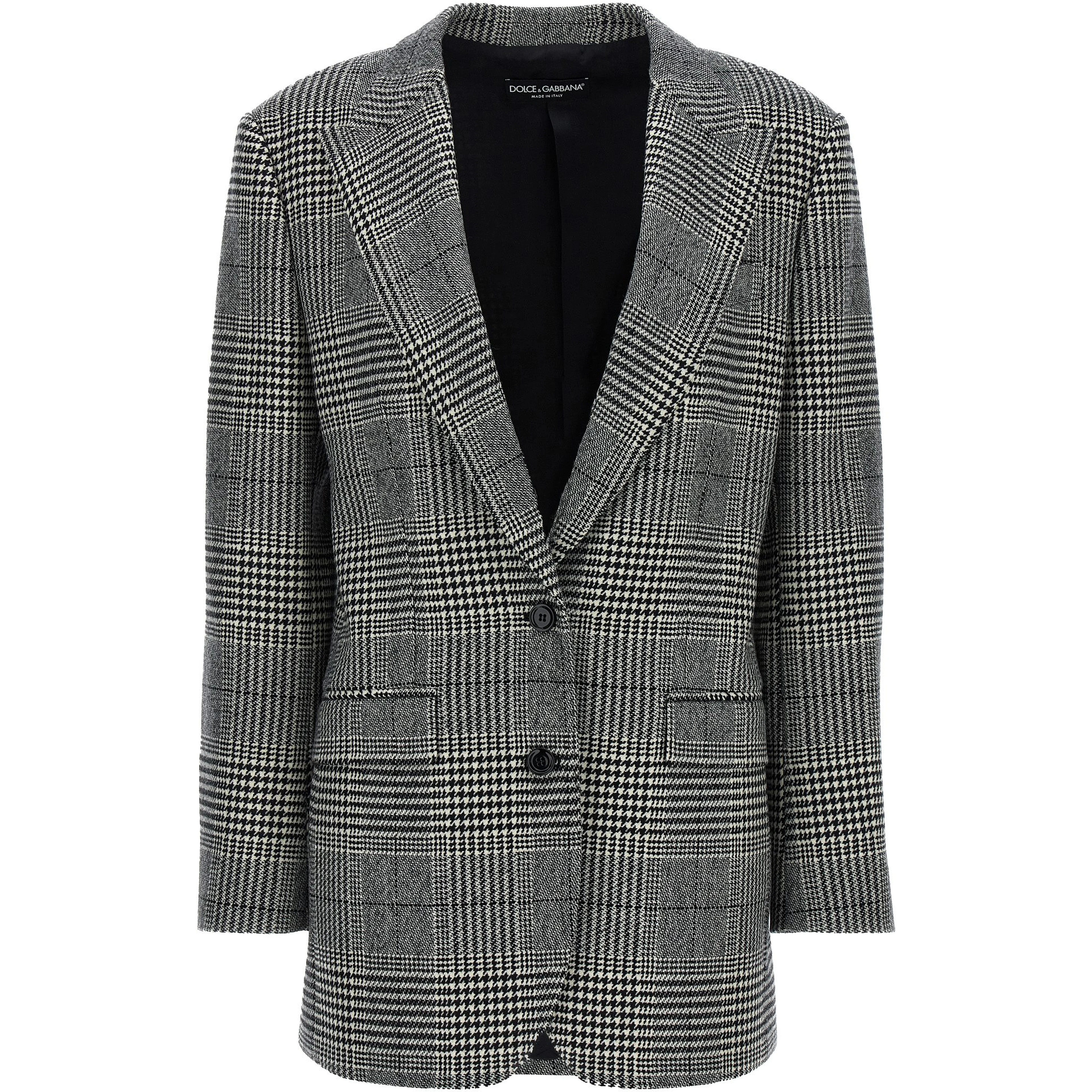 Bicolor Wool Blazer
