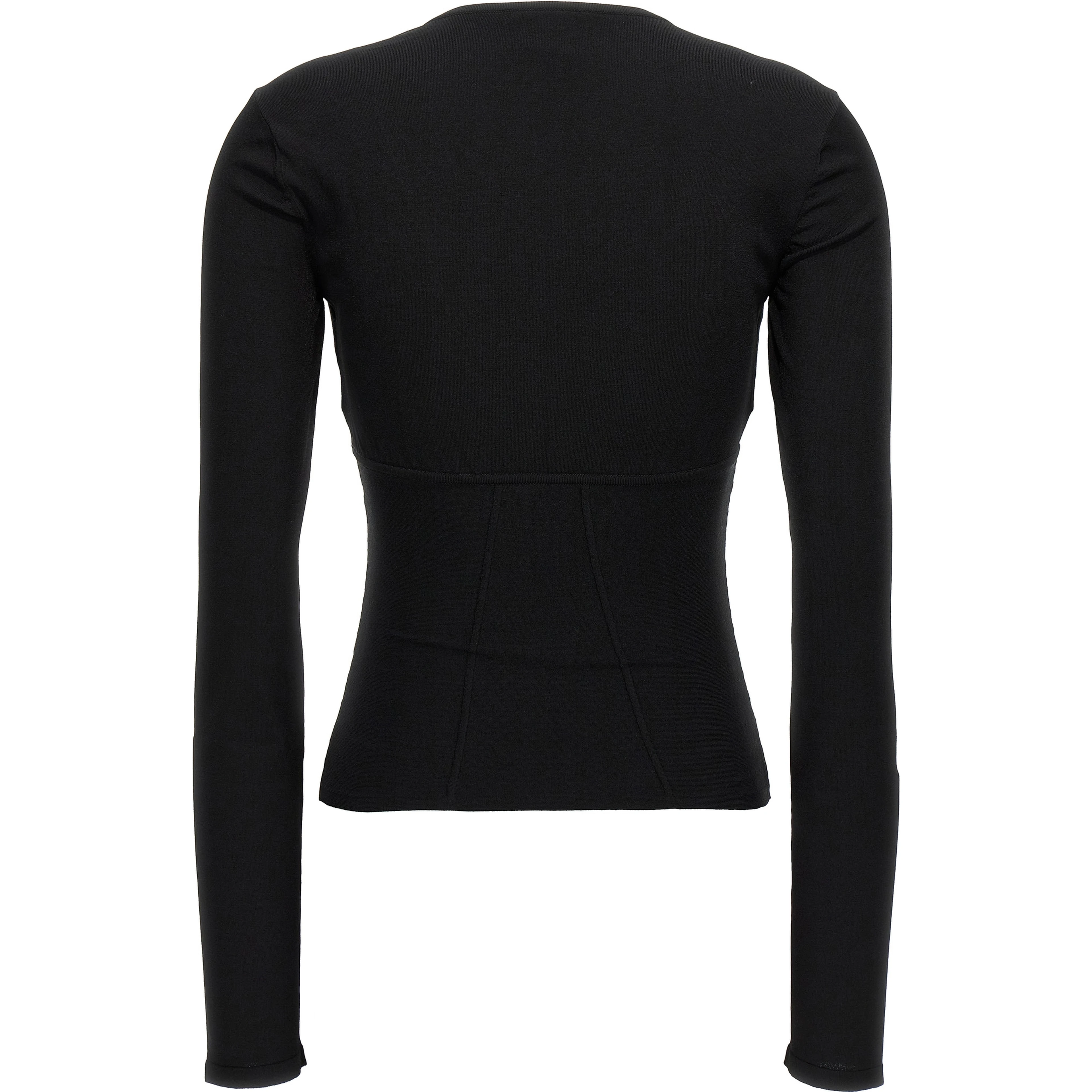 Black Viscose Tank Tops