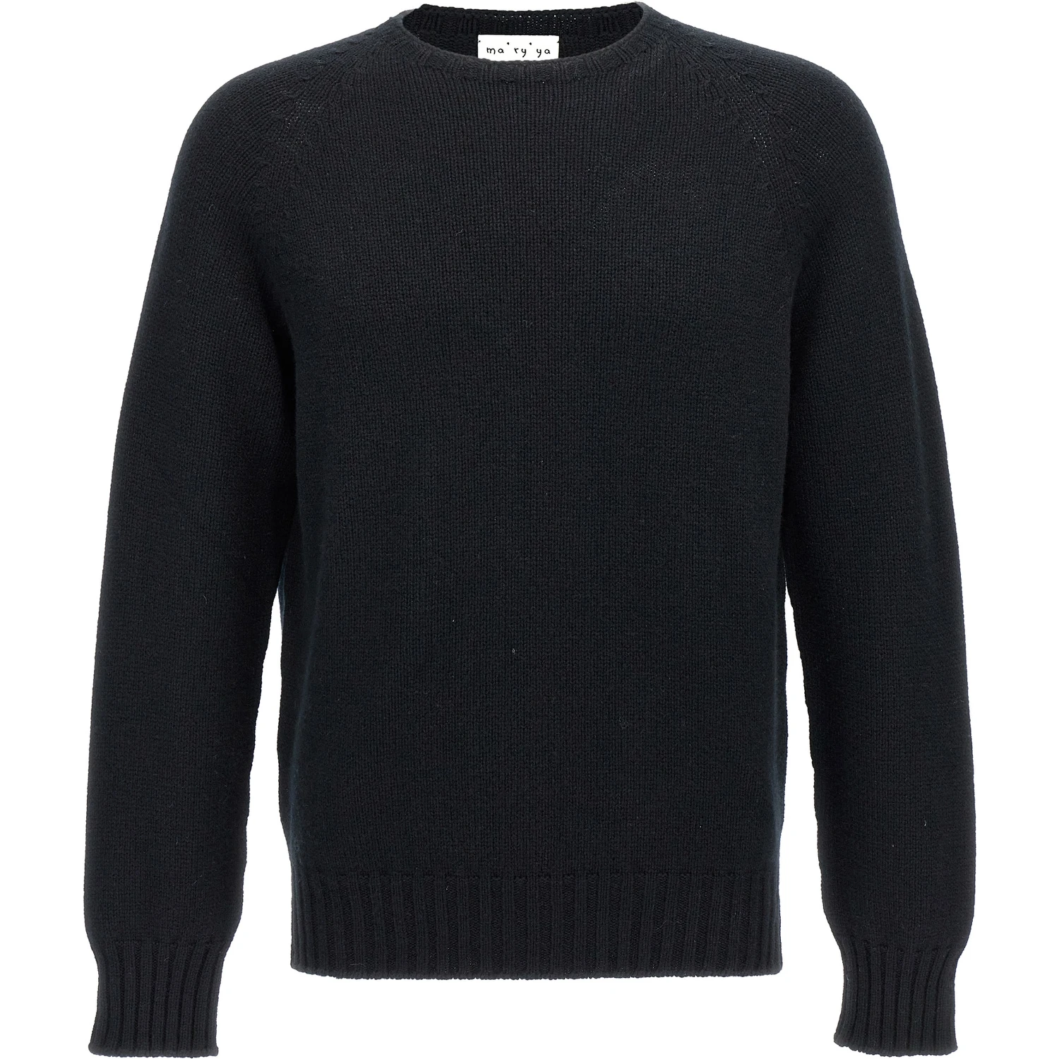 Black Wool Cardigan