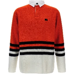 Multicolor Wool Polo Shirt