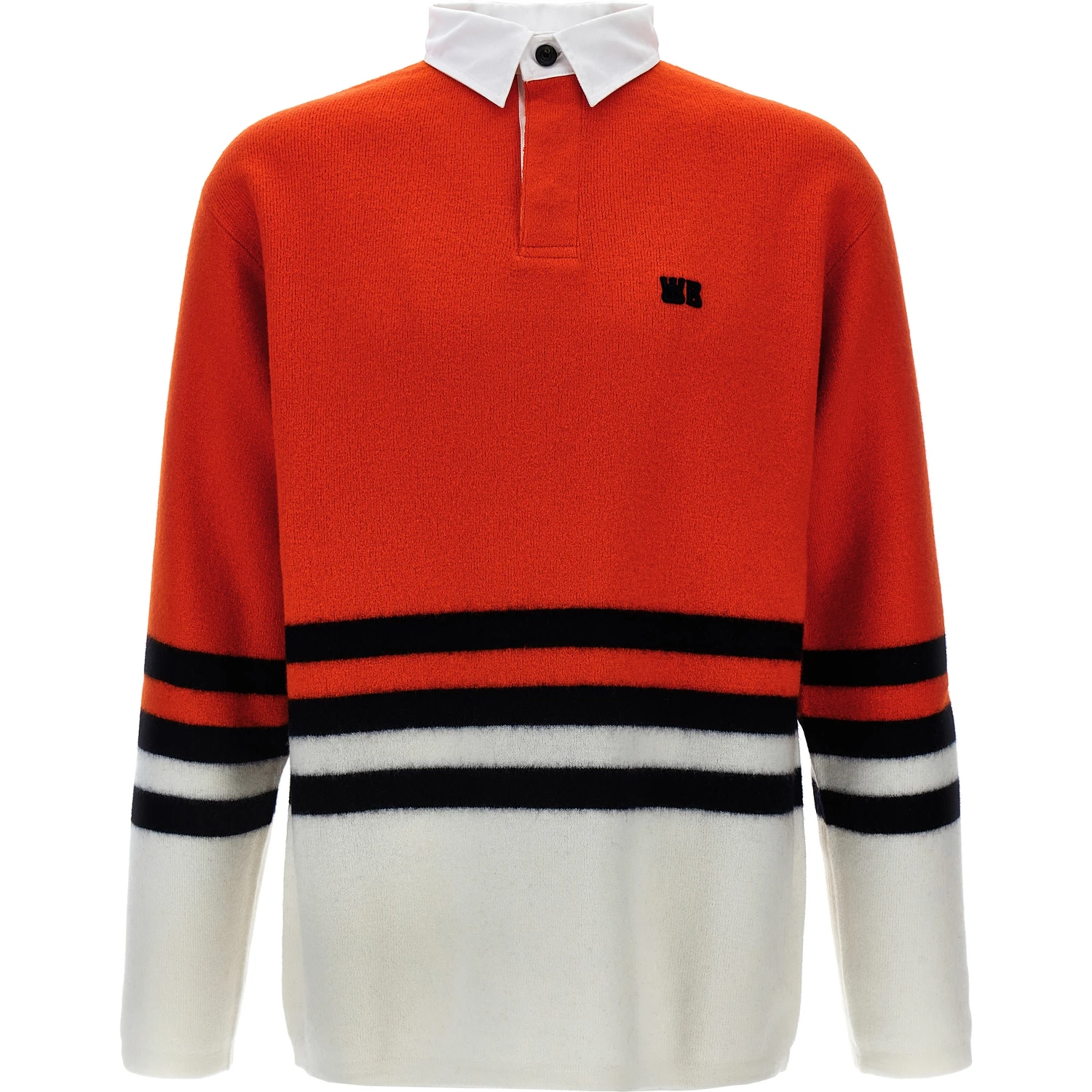 Multicolor Wool Polo Shirt