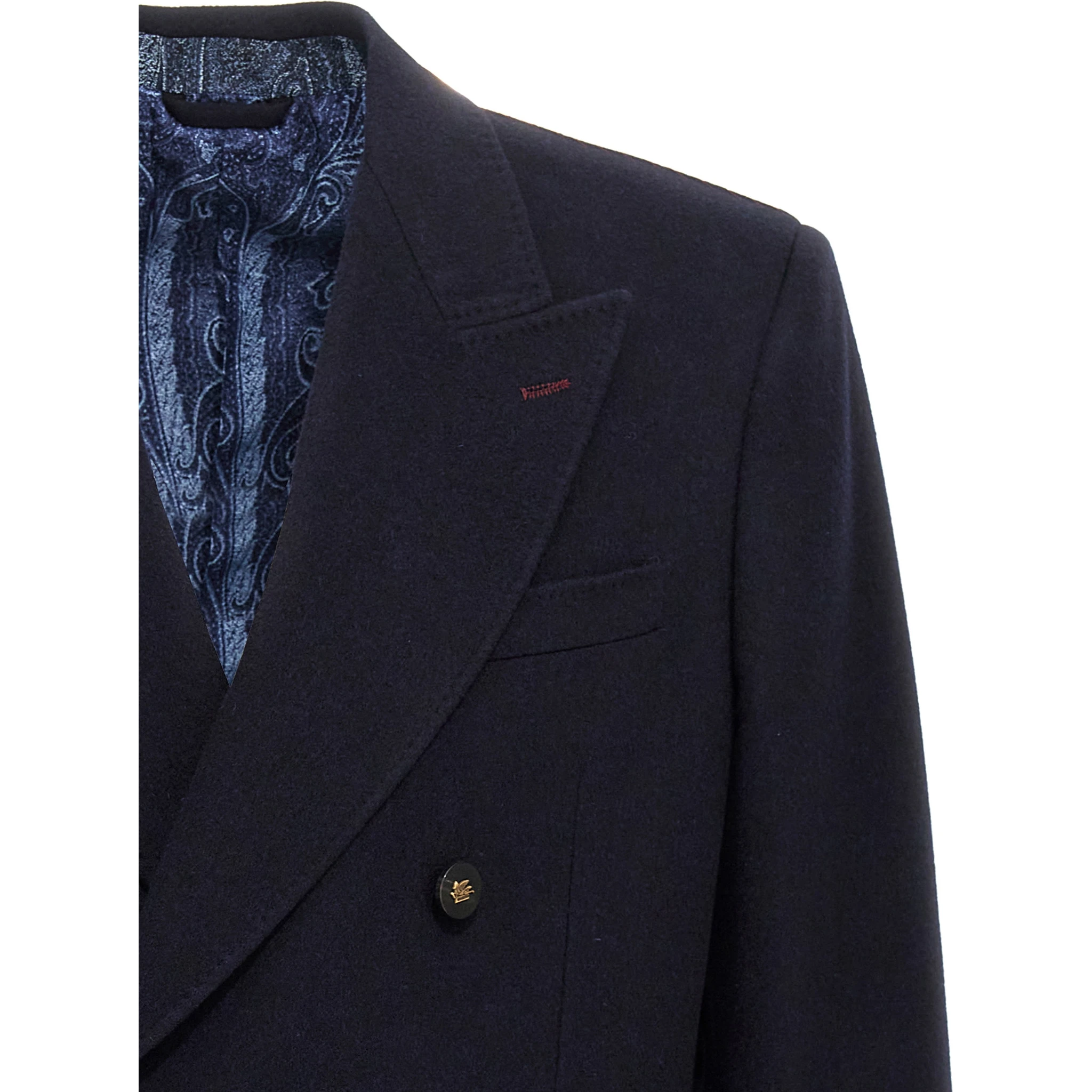 Blue Cashmere Blazer