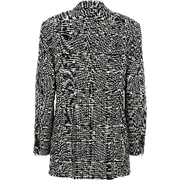 Bicolor Wool Blazer