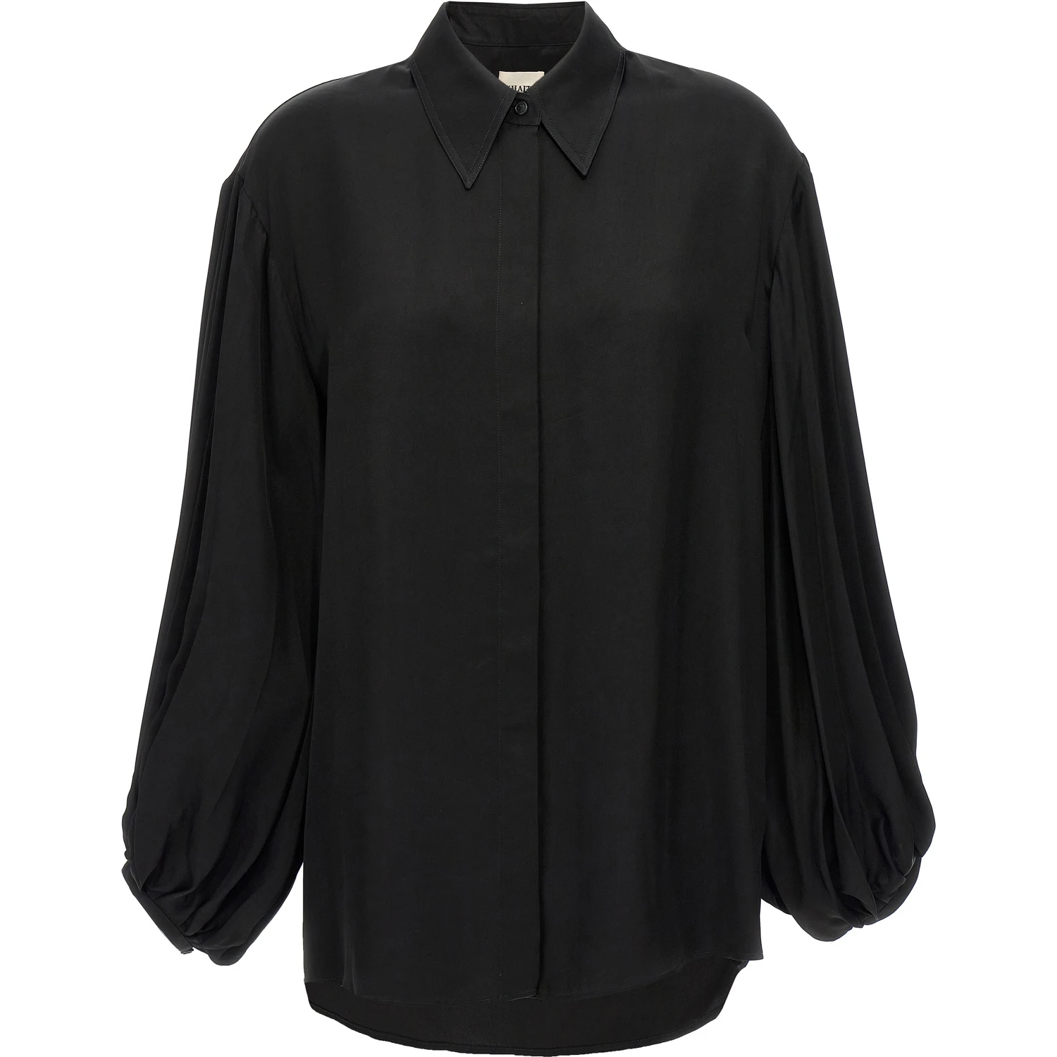 Black Cupro Blouse