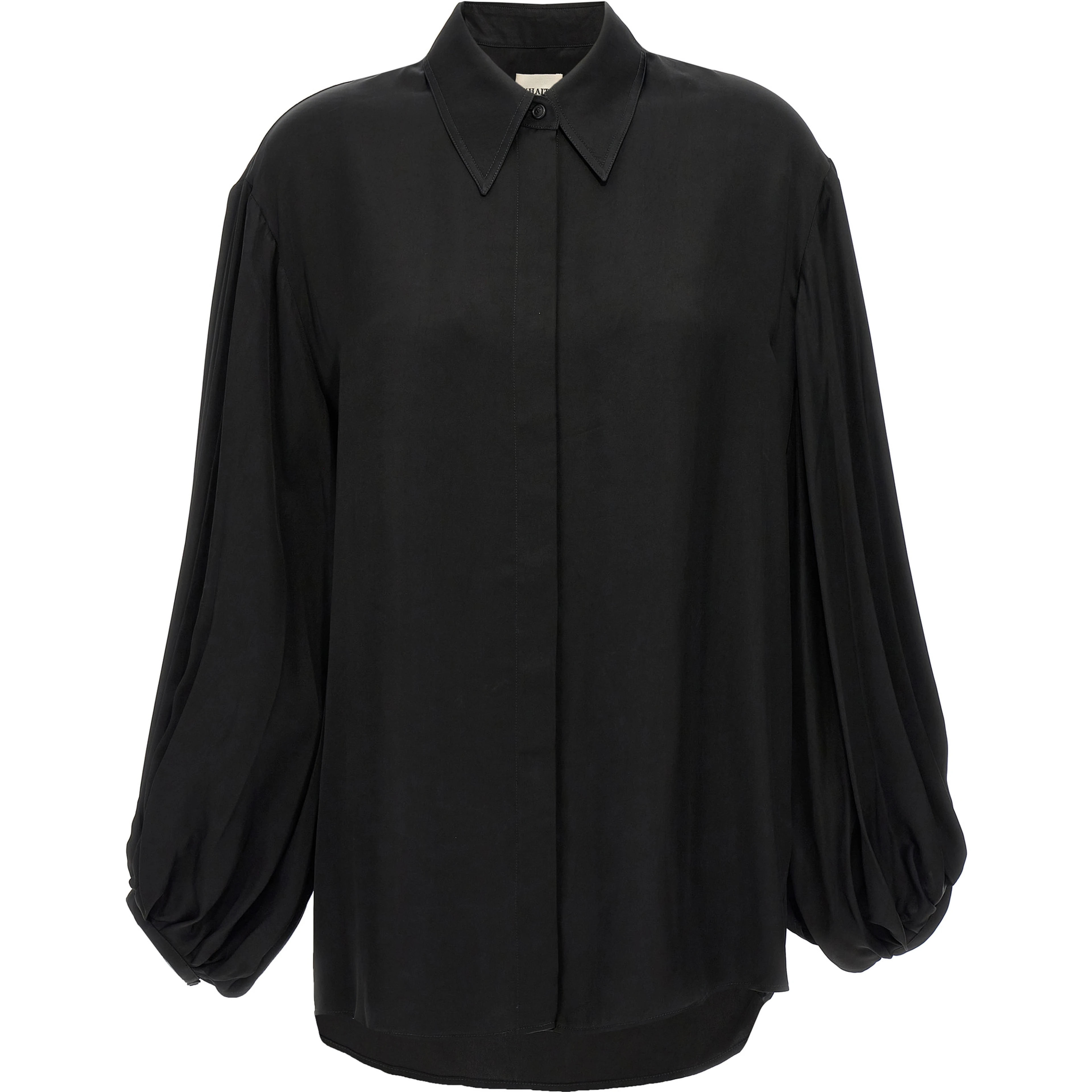 Black Cupro Blouse