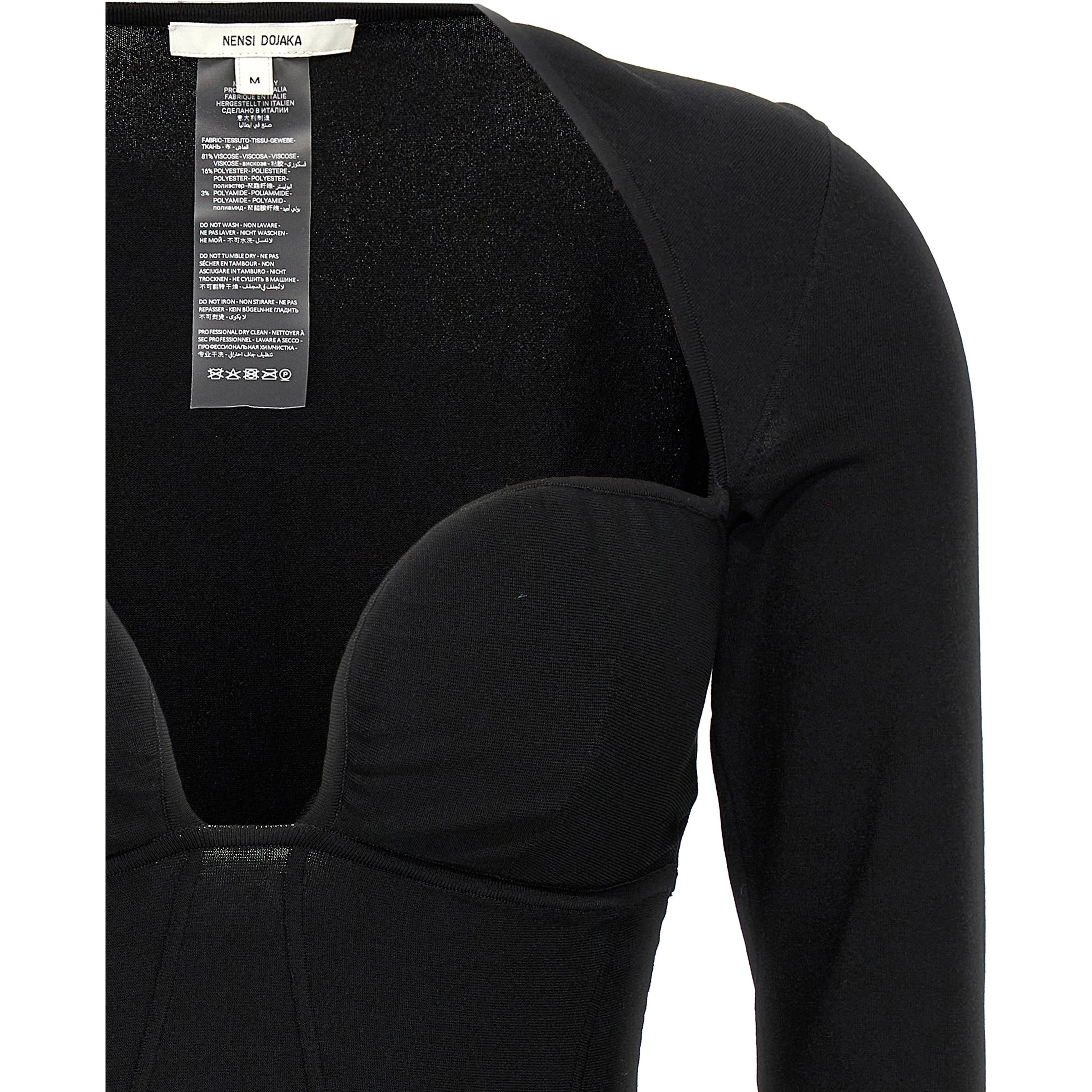 Black Viscose Tank Tops