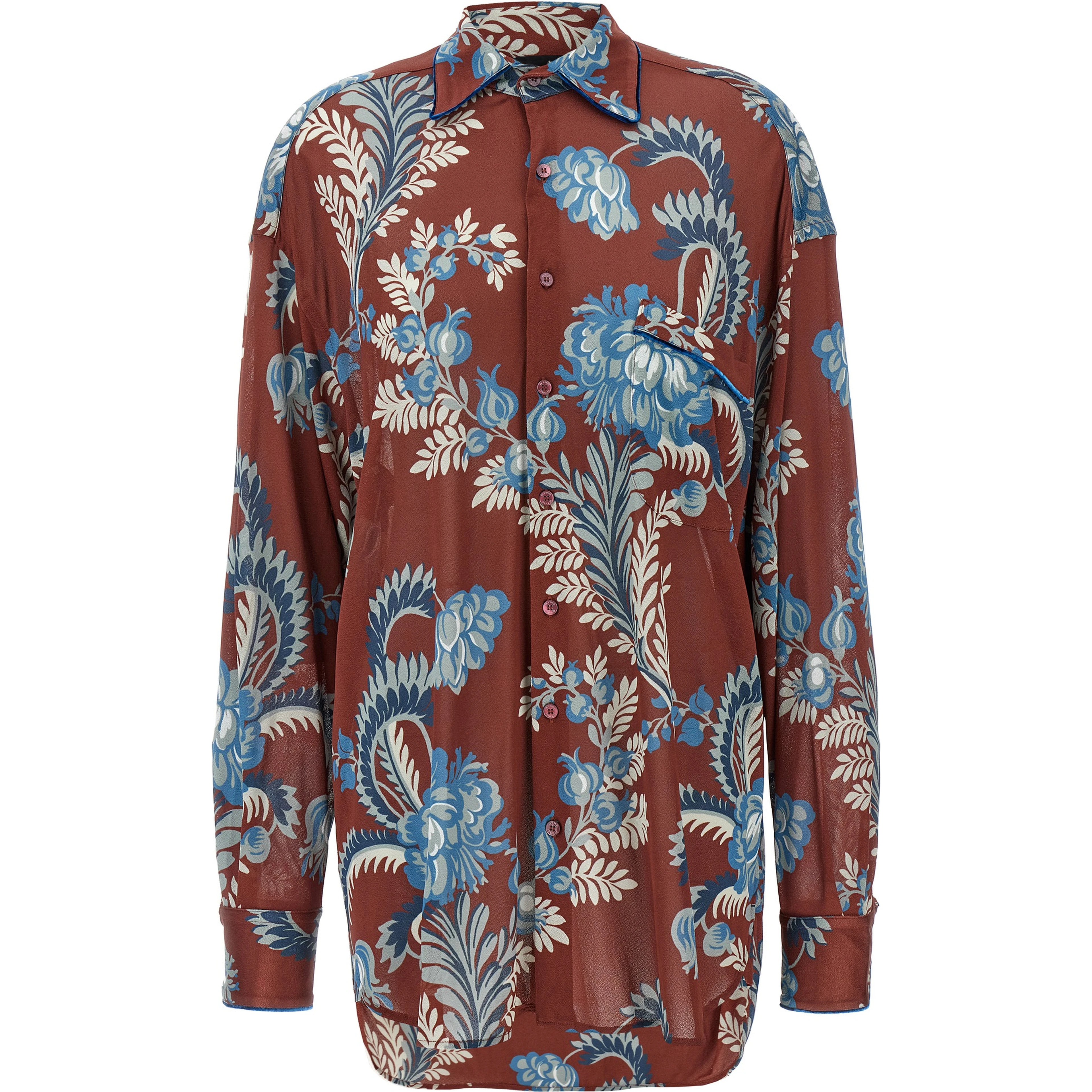Multicolor Viscose Blouse