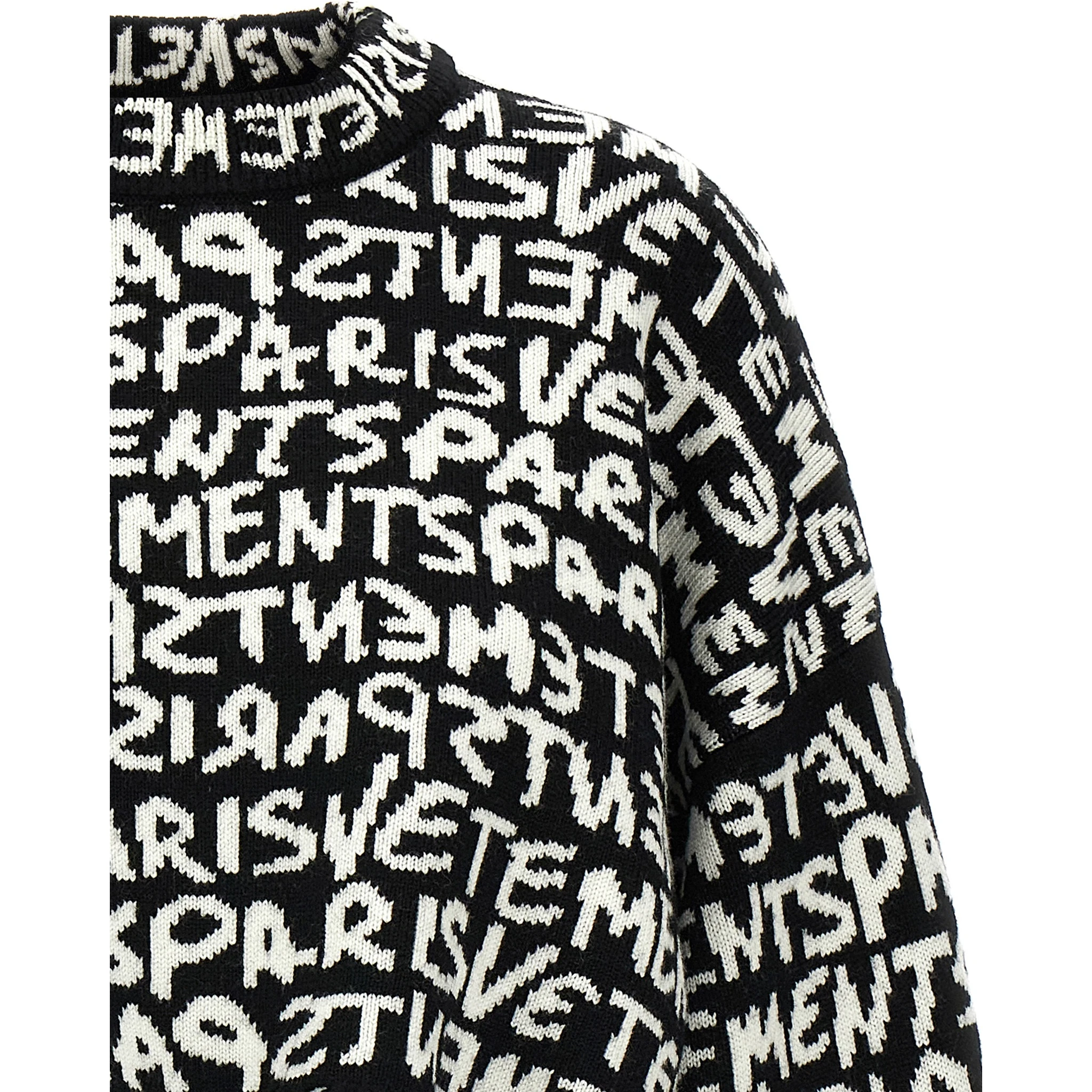 Bicolor Merino Wool Cardigan