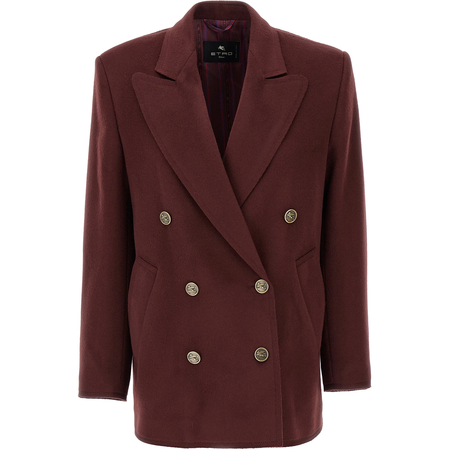 Bordeaux Wool Blazer