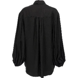 Black Cupro Blouse