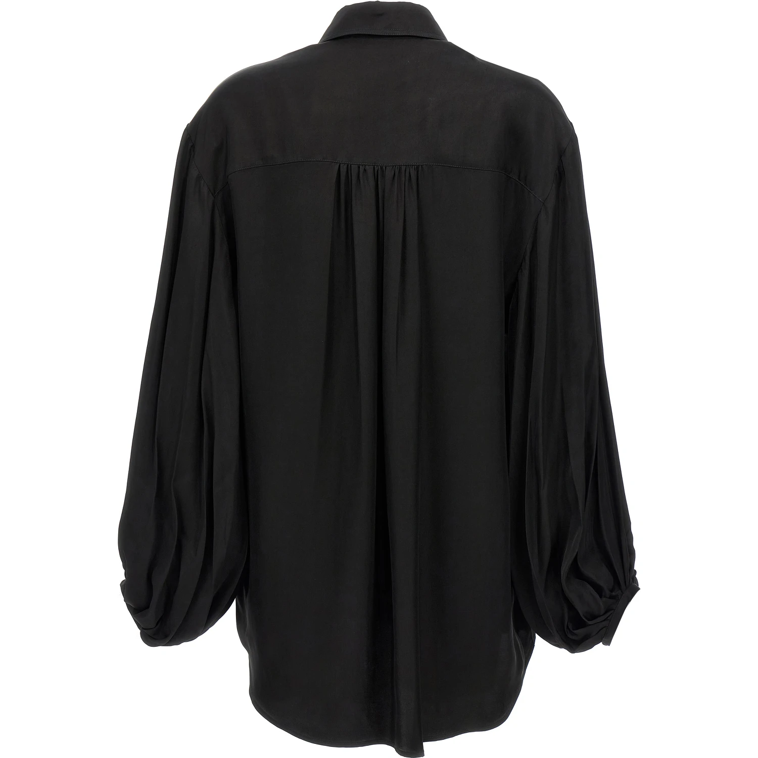 Black Cupro Blouse