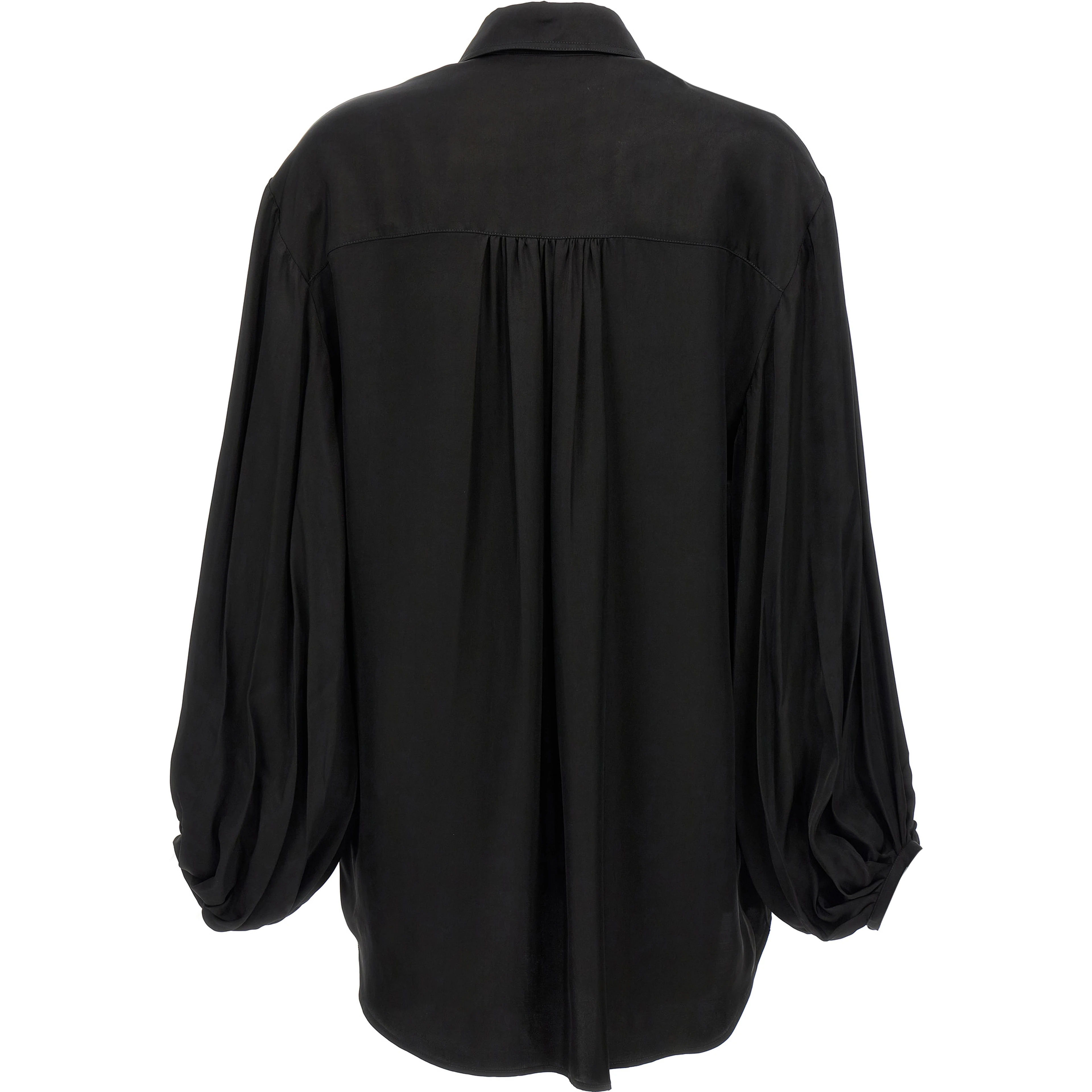 Black Cupro Blouse