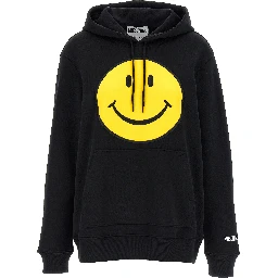 Black Cotton Hoodie