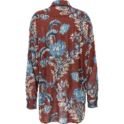 Multicolor Viscose Blouse
