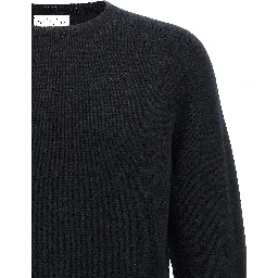 Black Wool Cardigan
