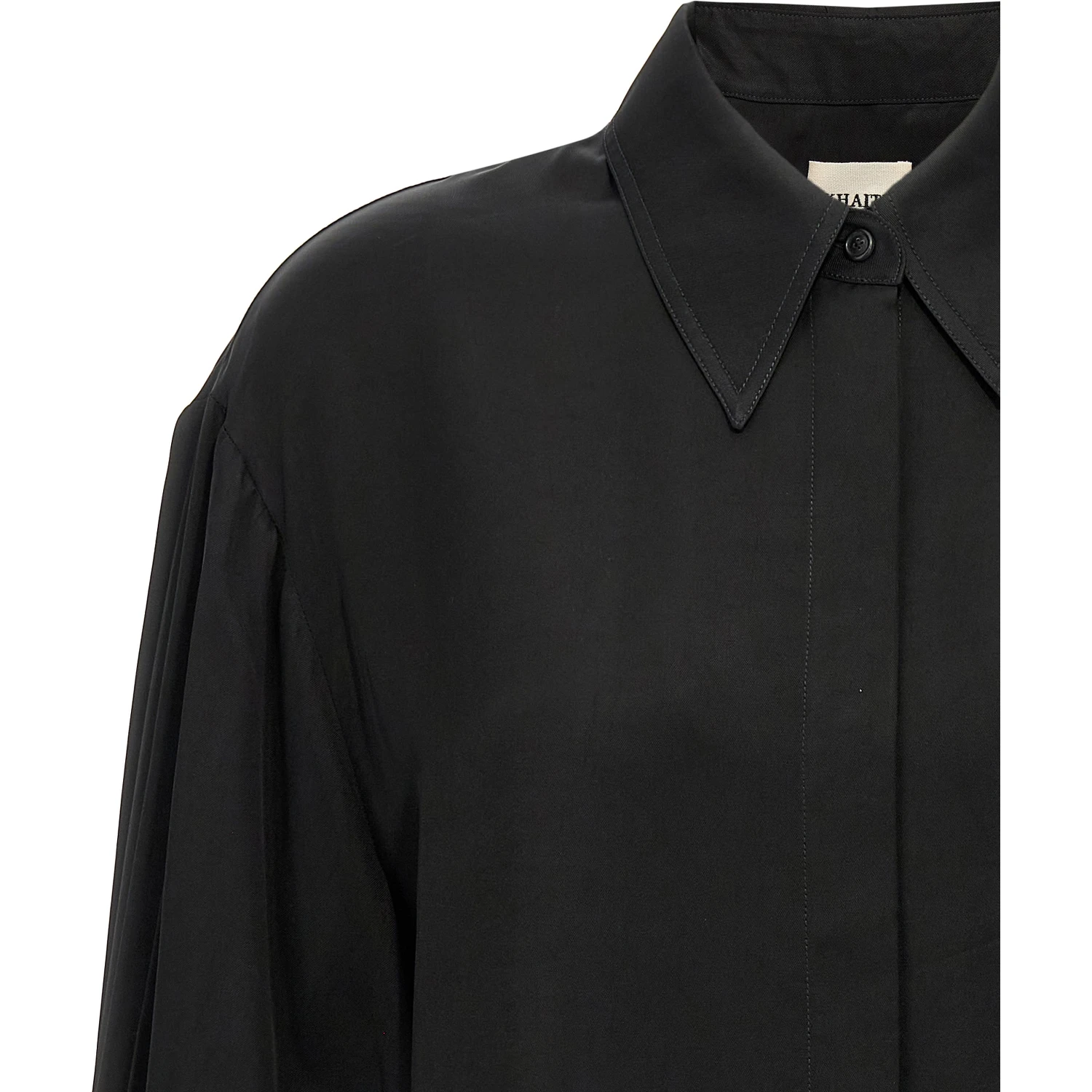 Black Cupro Blouse