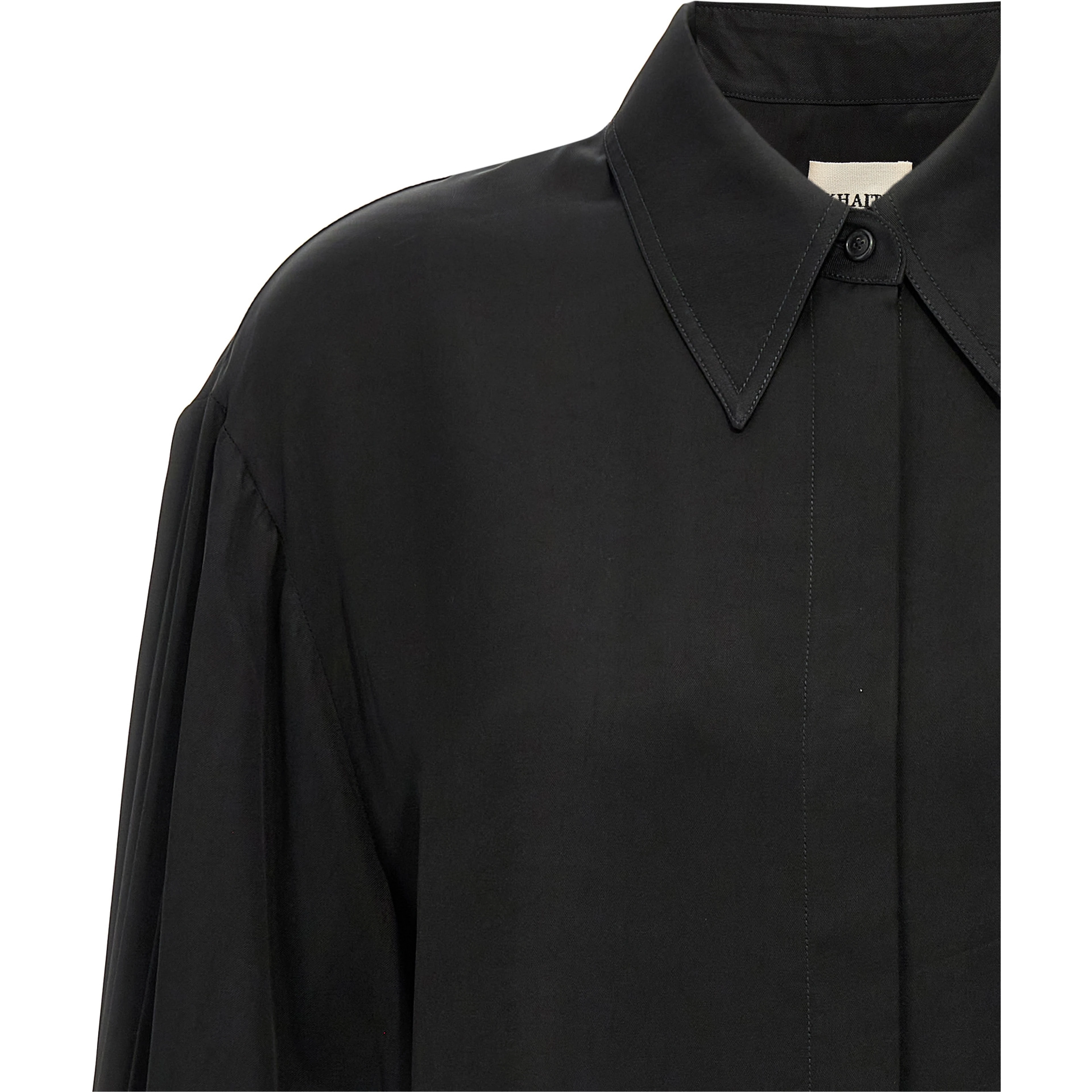 Black Cupro Blouse