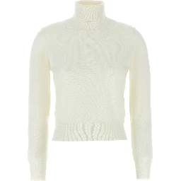 White Merino Wool Cardigan