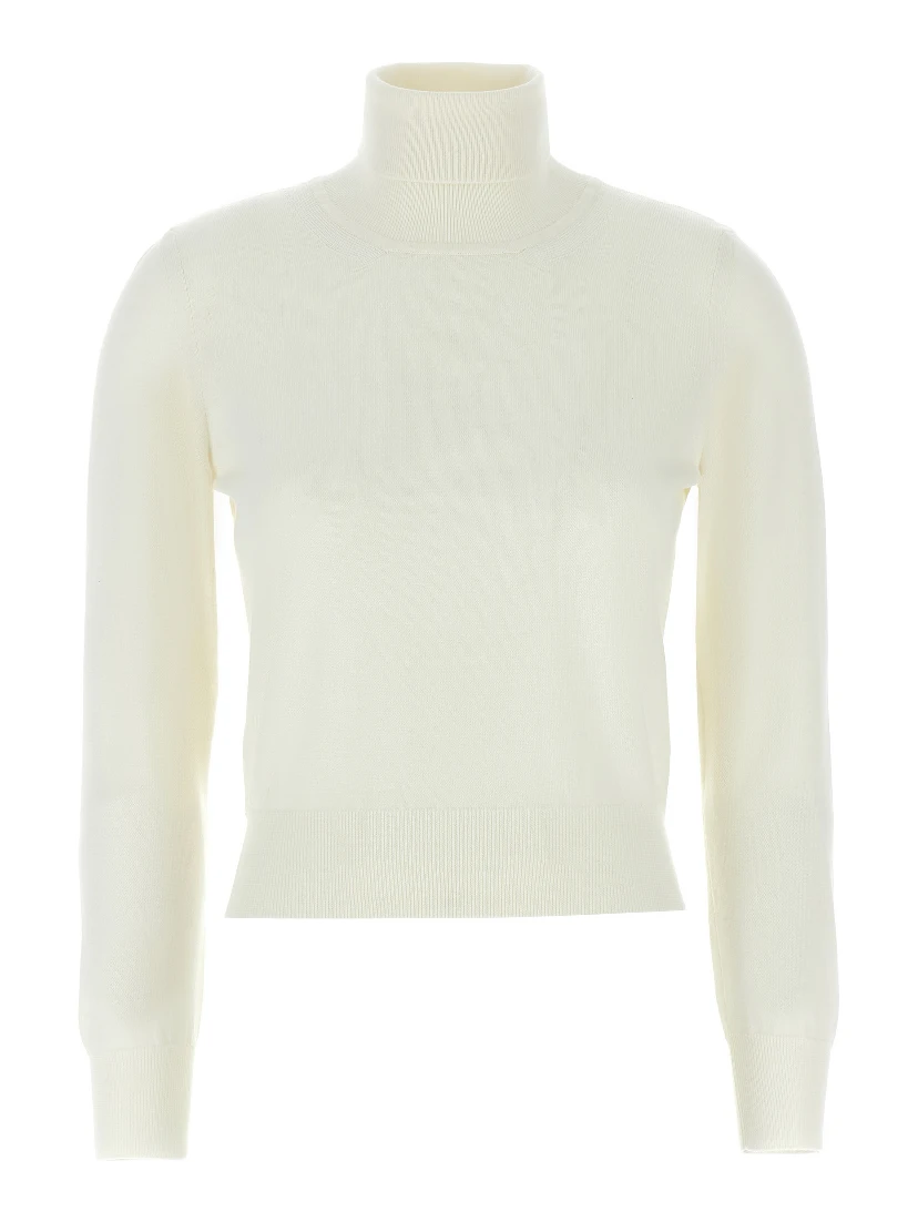 White Merino Wool Cardigan