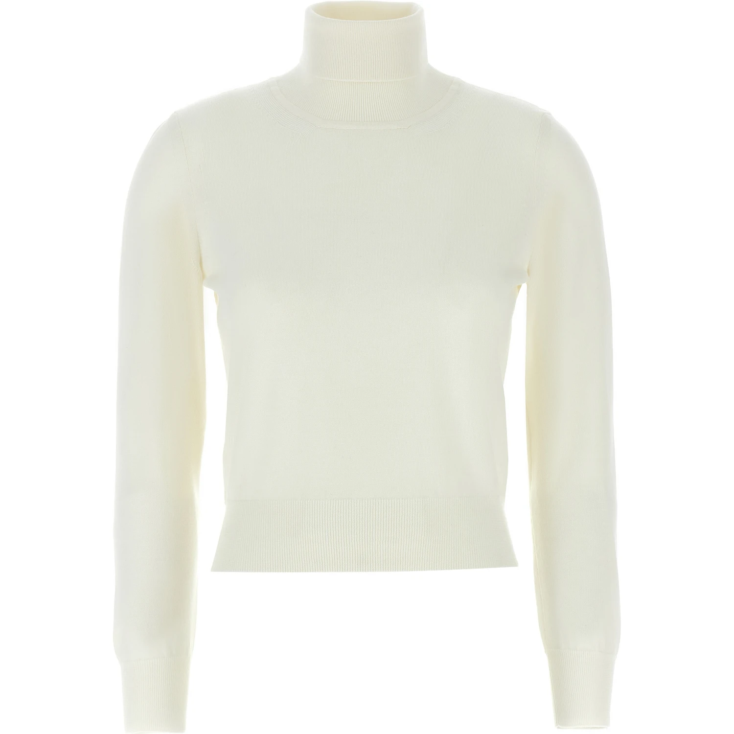 White Merino Wool Cardigan