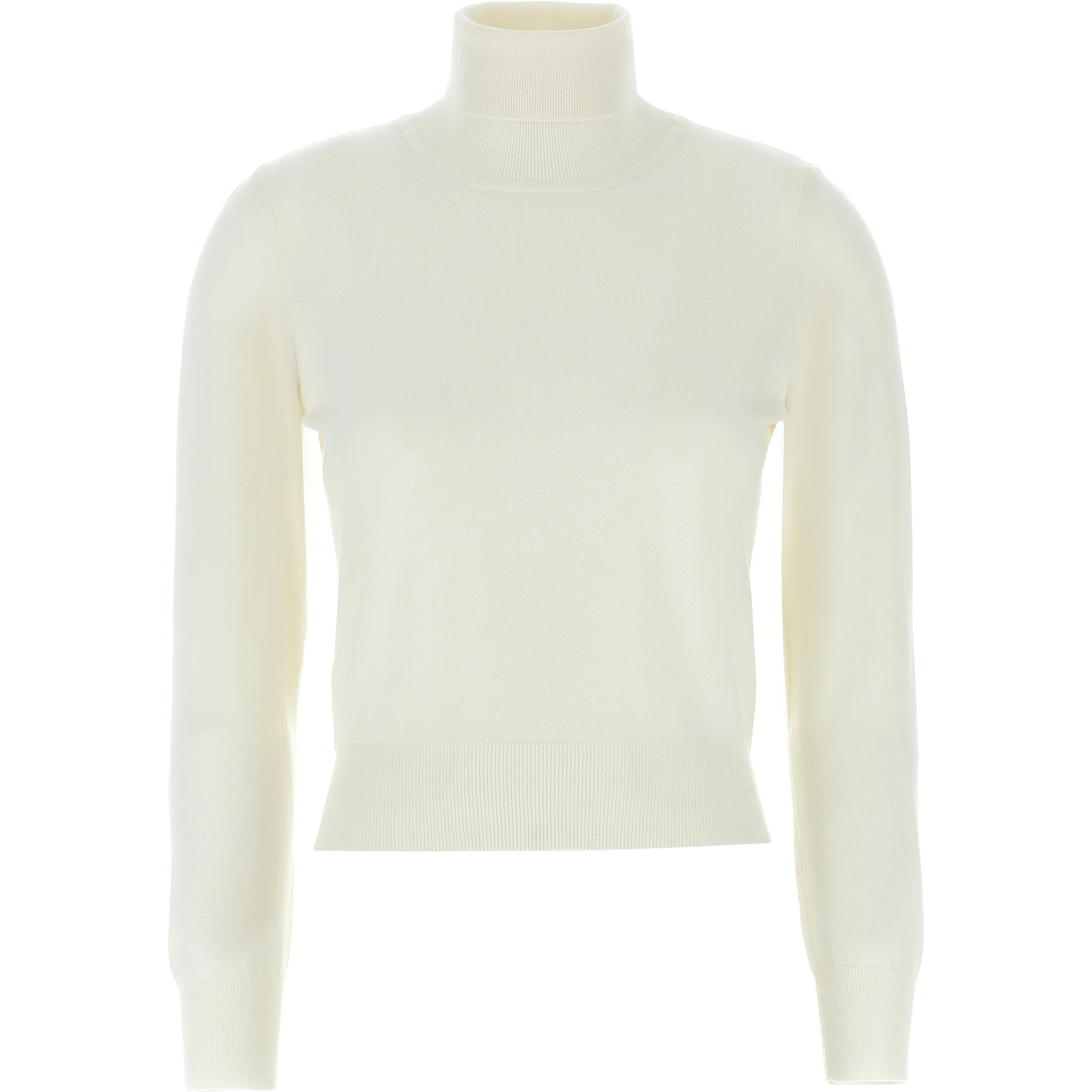 White Merino Wool Cardigan