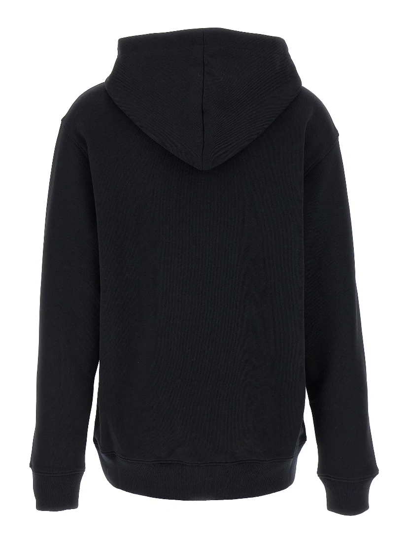Black Cotton Hoodie