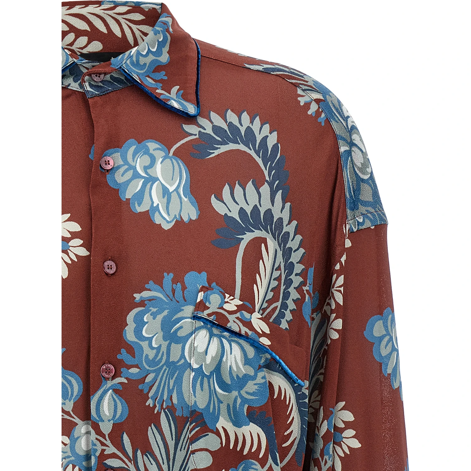 Multicolor Viscose Blouse