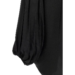 Black Cupro Blouse