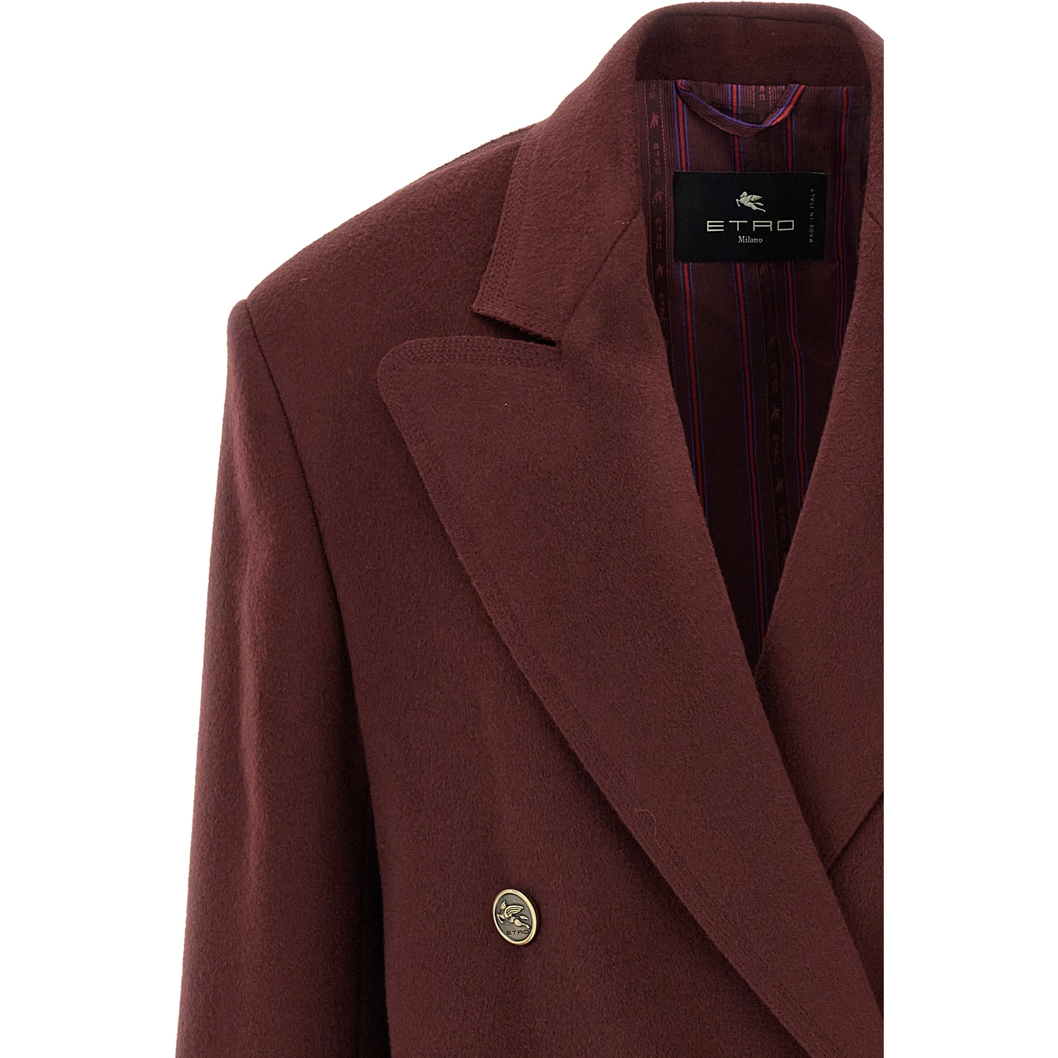 Bordeaux Wool Blazer