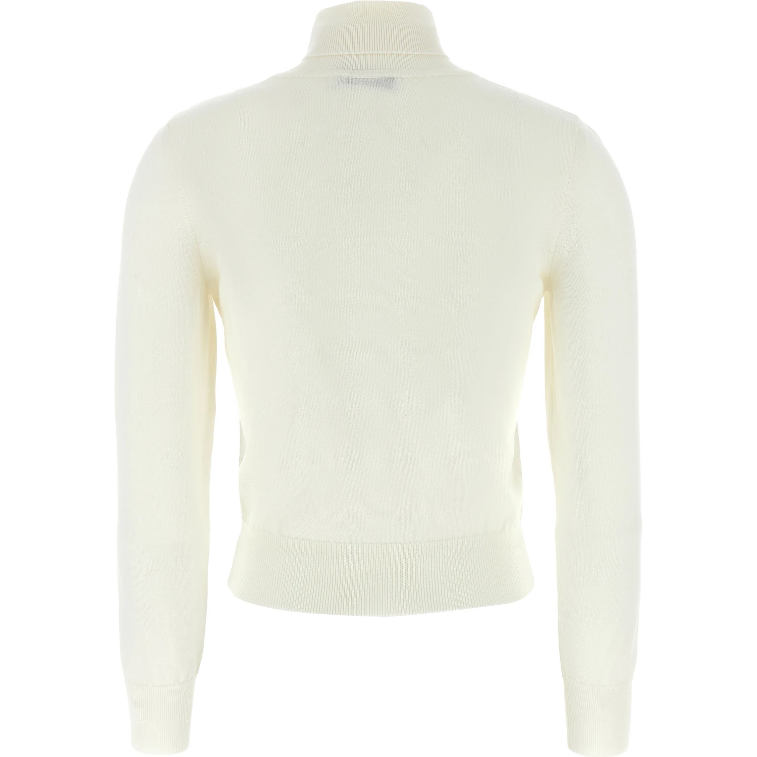 White Merino Wool Cardigan