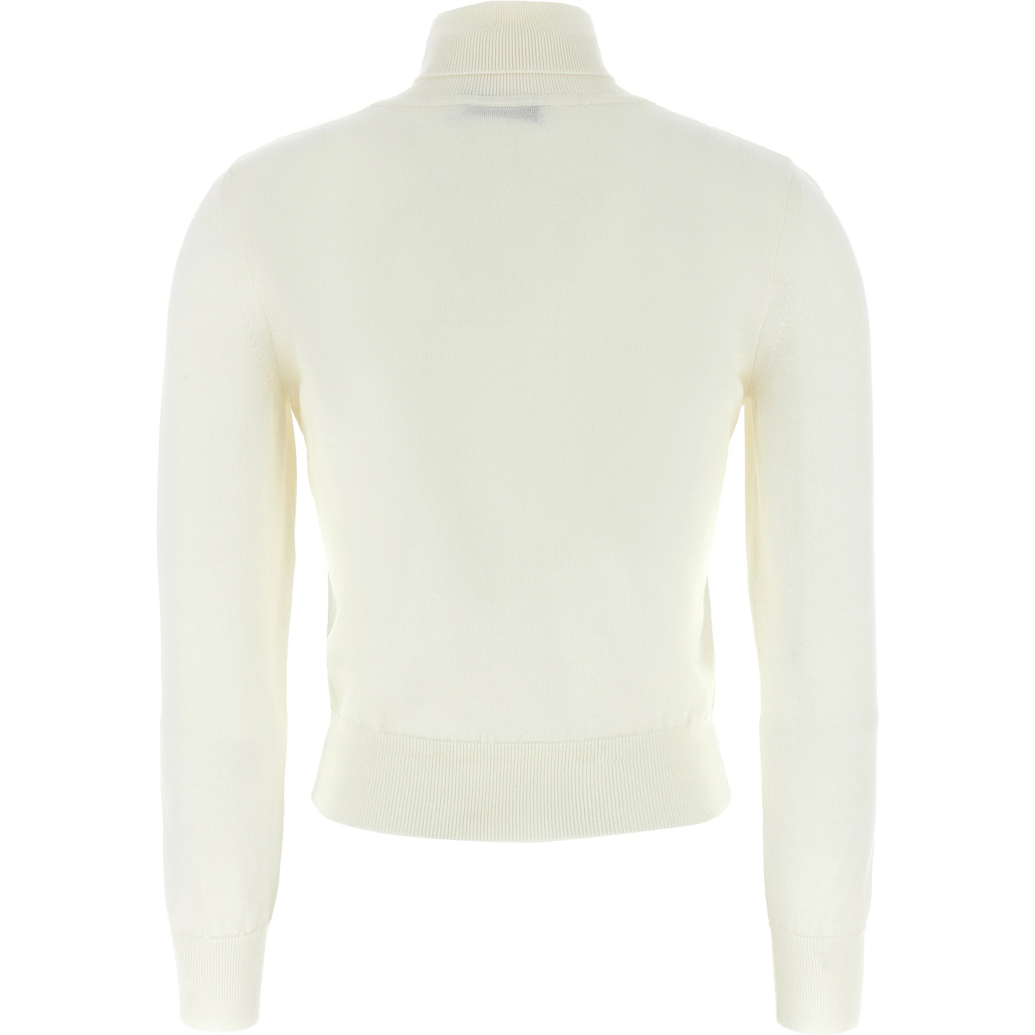 White Merino Wool Cardigan
