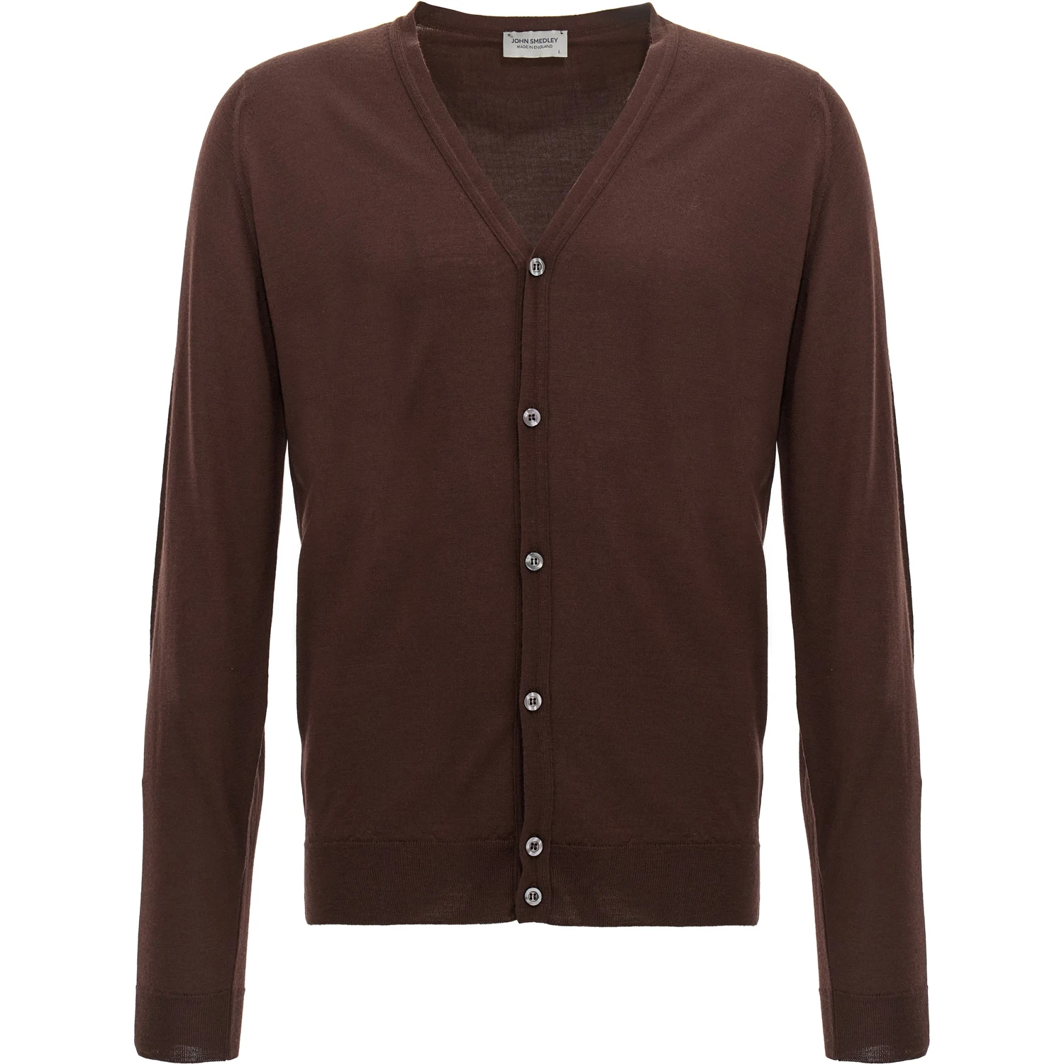 Brown Wool Cardigan