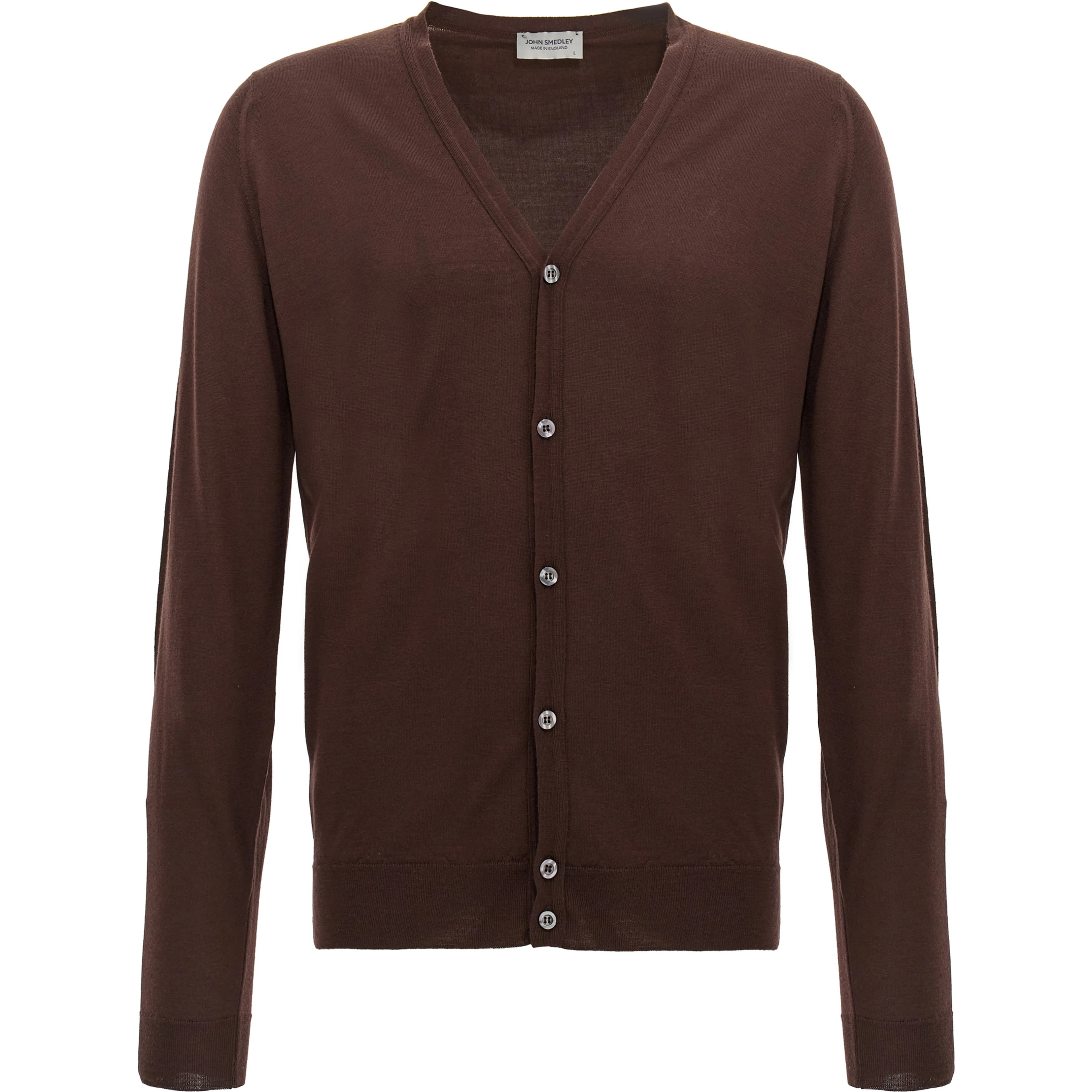 Brown Wool Cardigan