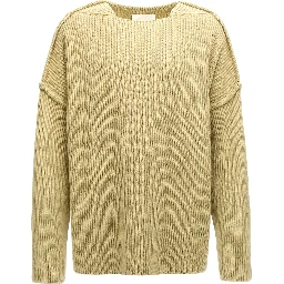 Bicolor Wool Cardigan