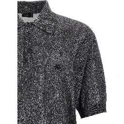 Multicolor Silk Polo Shirt