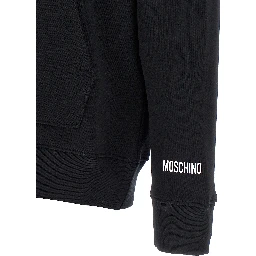 Black Cotton Hoodie