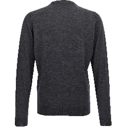 Gray Wool Cardigan