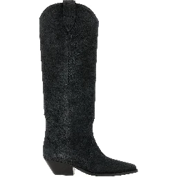 Black Calfskin Chelsea Boots