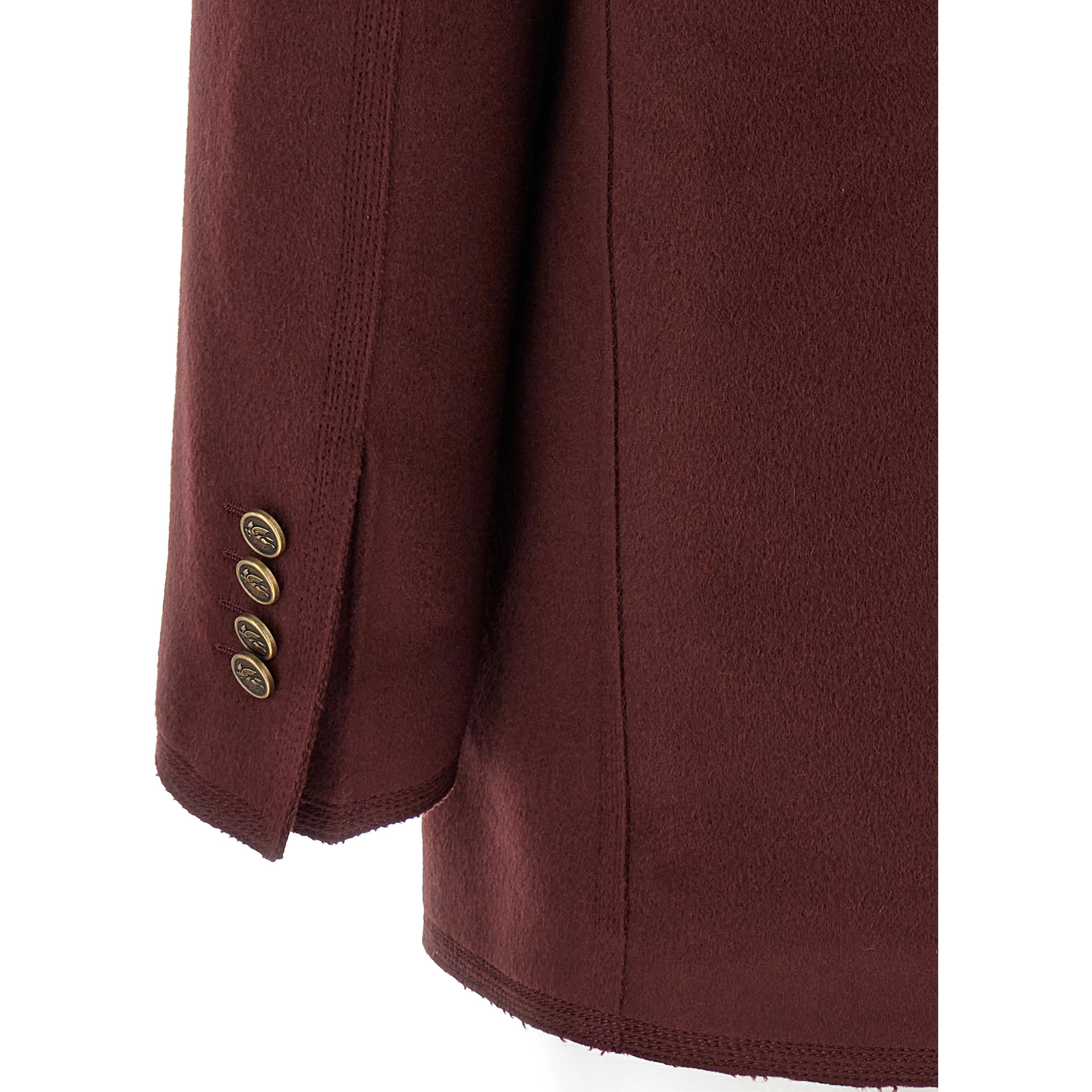 Bordeaux Wool Blazer