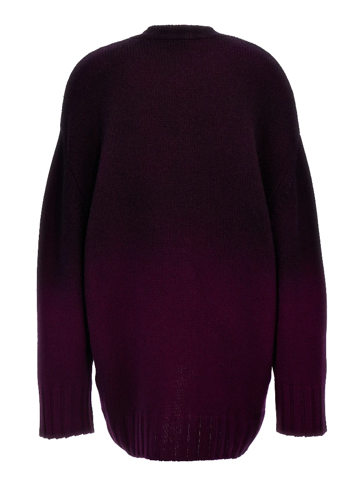 Purple Wool Short Dress alternative