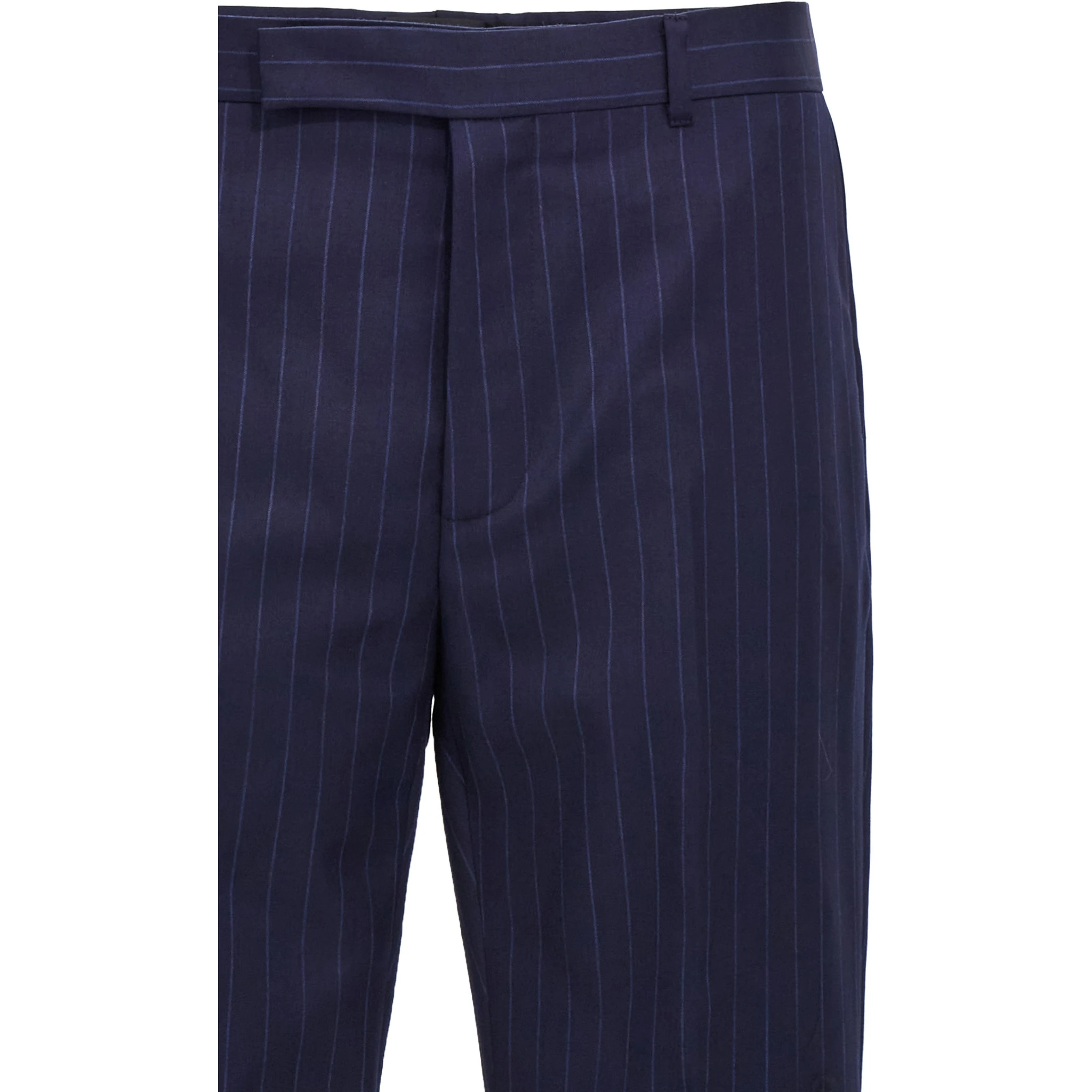 Blue Wool Dress Pants