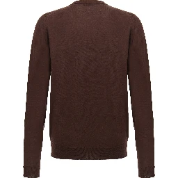 Brown Wool Cardigan