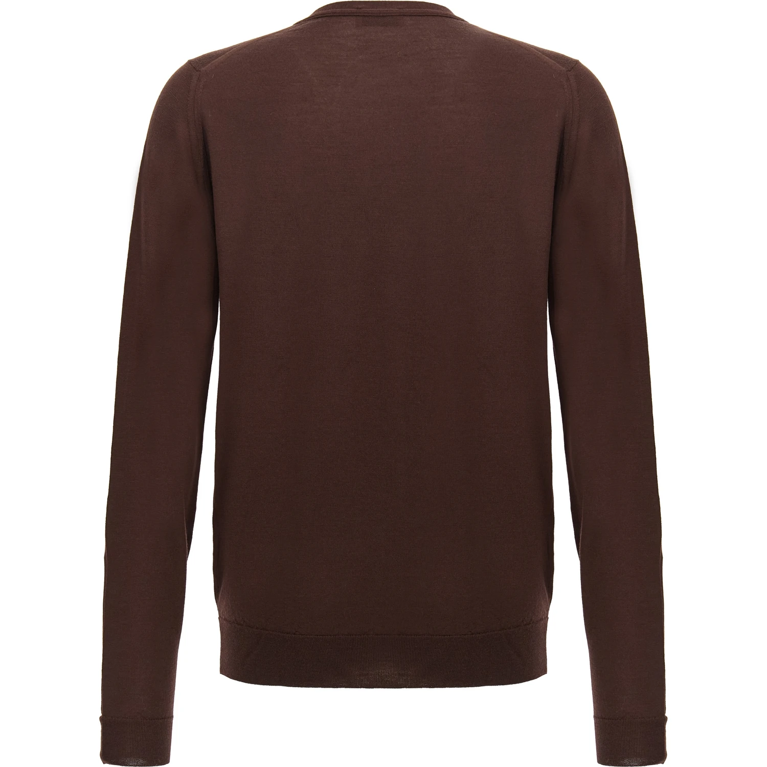 Brown Wool Cardigan