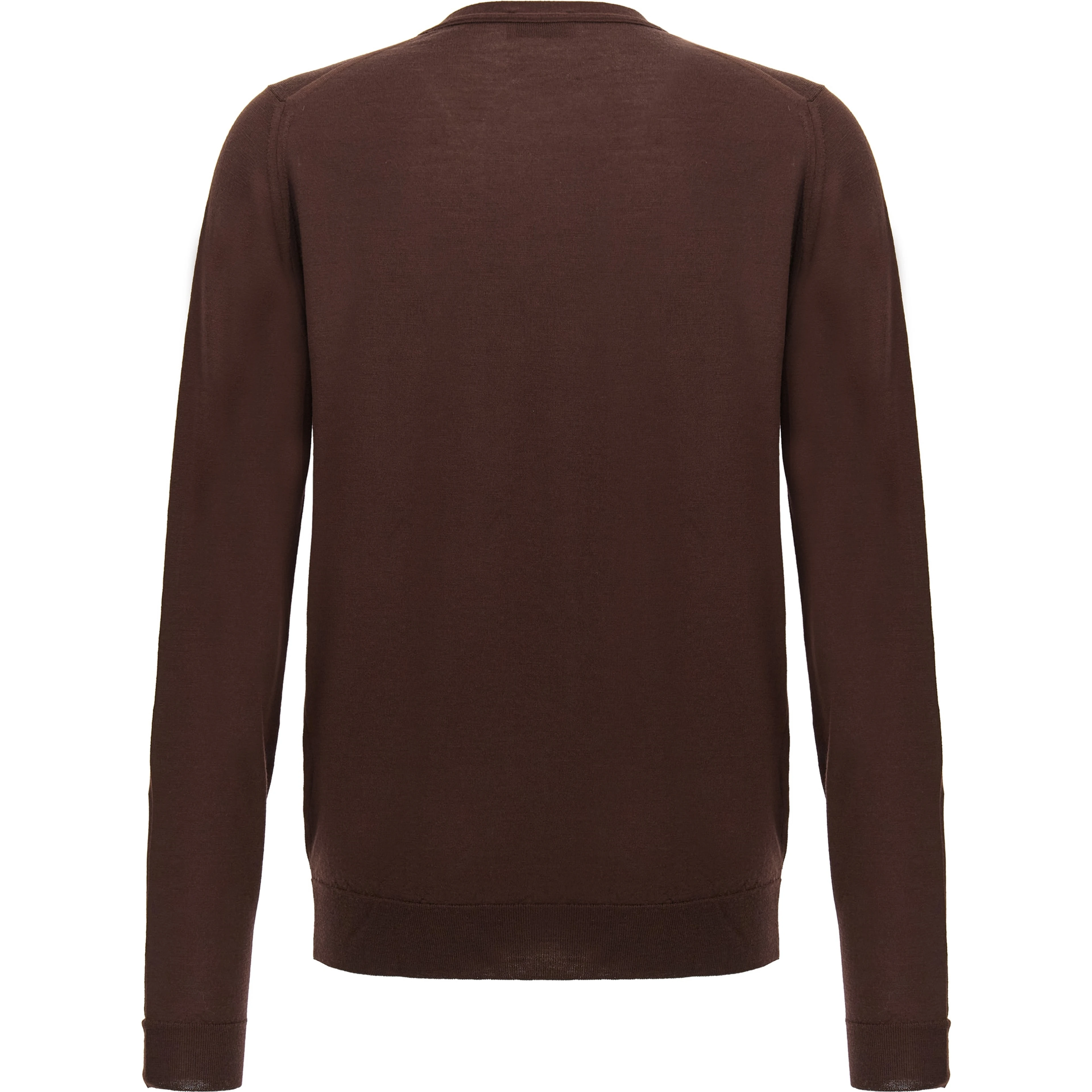 Brown Wool Cardigan