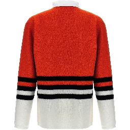 Multicolor Wool Polo Shirt
